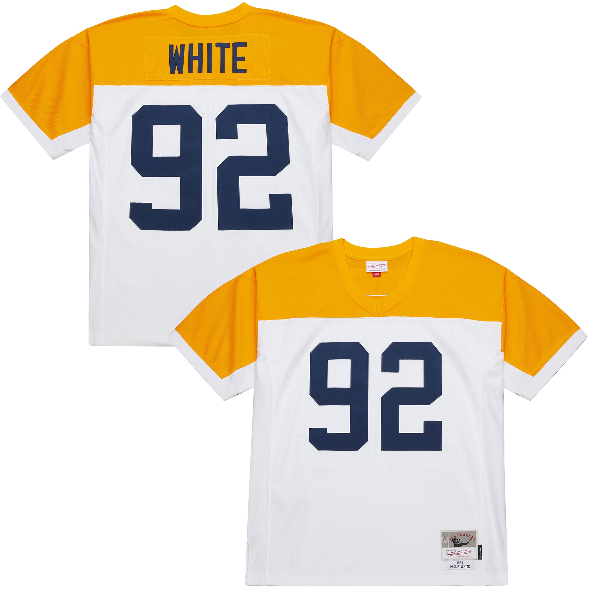 reggie white green bay packers mitchell ness 1994 legacy replica jersey white clowdercats wbs0y.jpg