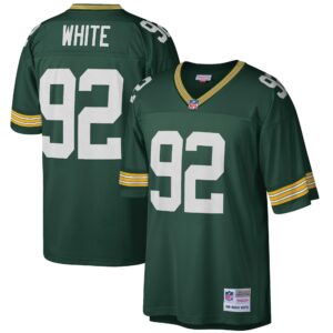 reggie white green bay packers mitchell ness big tall 1996 retired player replica jersey green clowdercats k5p7m.jpg