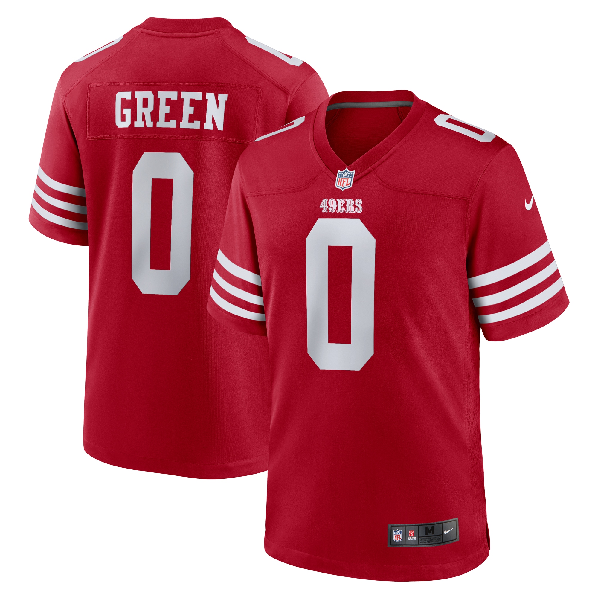 renardo green san francisco 49ers nike game jersey scarlet clowdercats guxdu.jpg
