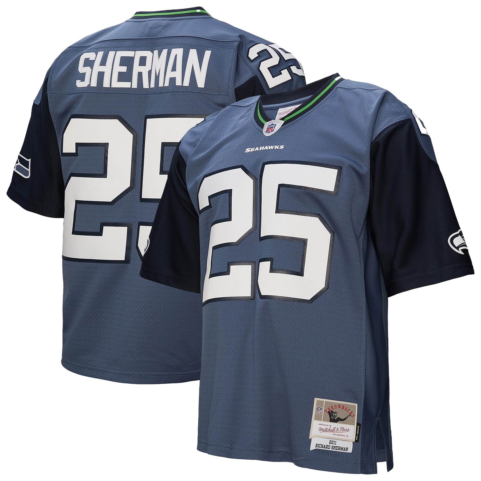 richard sherman seattle seahawks mitchell ness 2011 legacy replica jersey blue clowdercats gq8hx.jpg