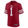 ricky pearsall san francisco 49ers nike team game jersey scarlet clowdercats xjldg.jpg