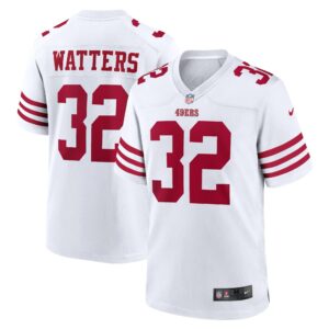 ricky watters san francisco 49ers nike retired player game jersey white clowdercats qnre0.jpg