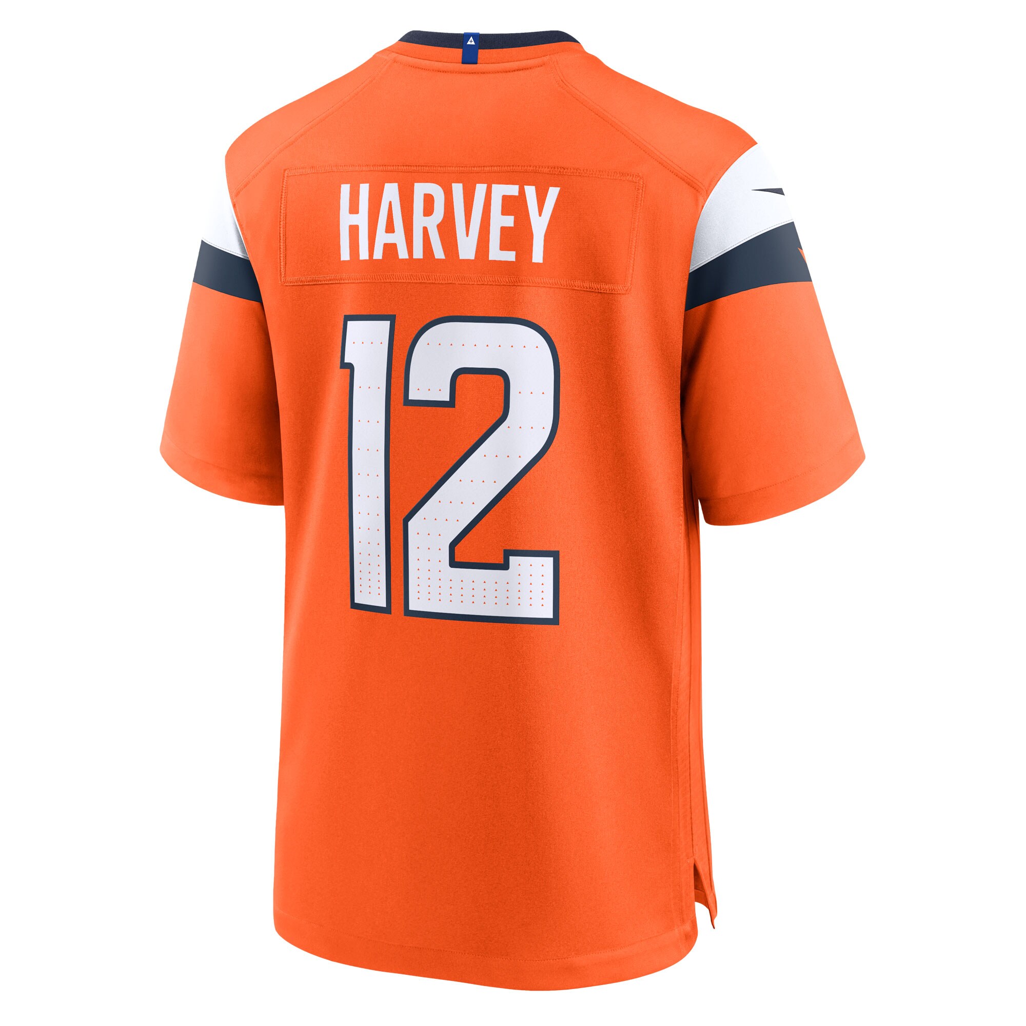 rj harvey denver broncos nike team game jersey orange clowdercats vyr7r.jpg