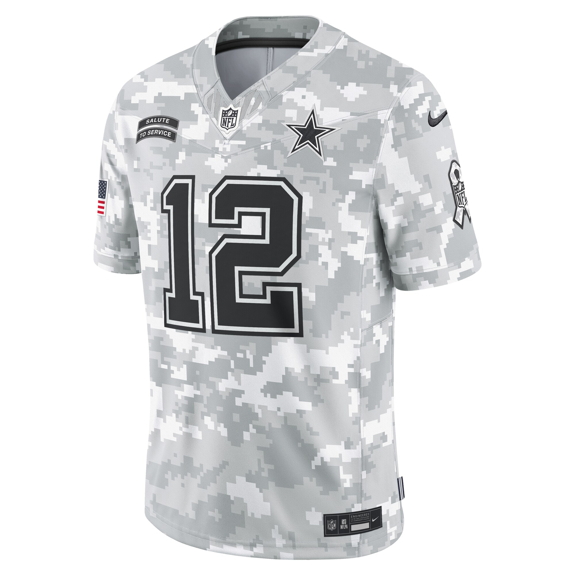 roger staubach dallas cowboys nike 2024 salute to service retired player limited jersey arctic camo clowdercats hcltm.jpg