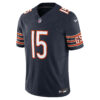 rome odunze chicago bears nike vapor fuse limited jersey navy clowdercats bm4v0.jpg