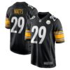 ryan watts pittsburgh steelers nike game jersey black clowdercats 4qsdb.jpg