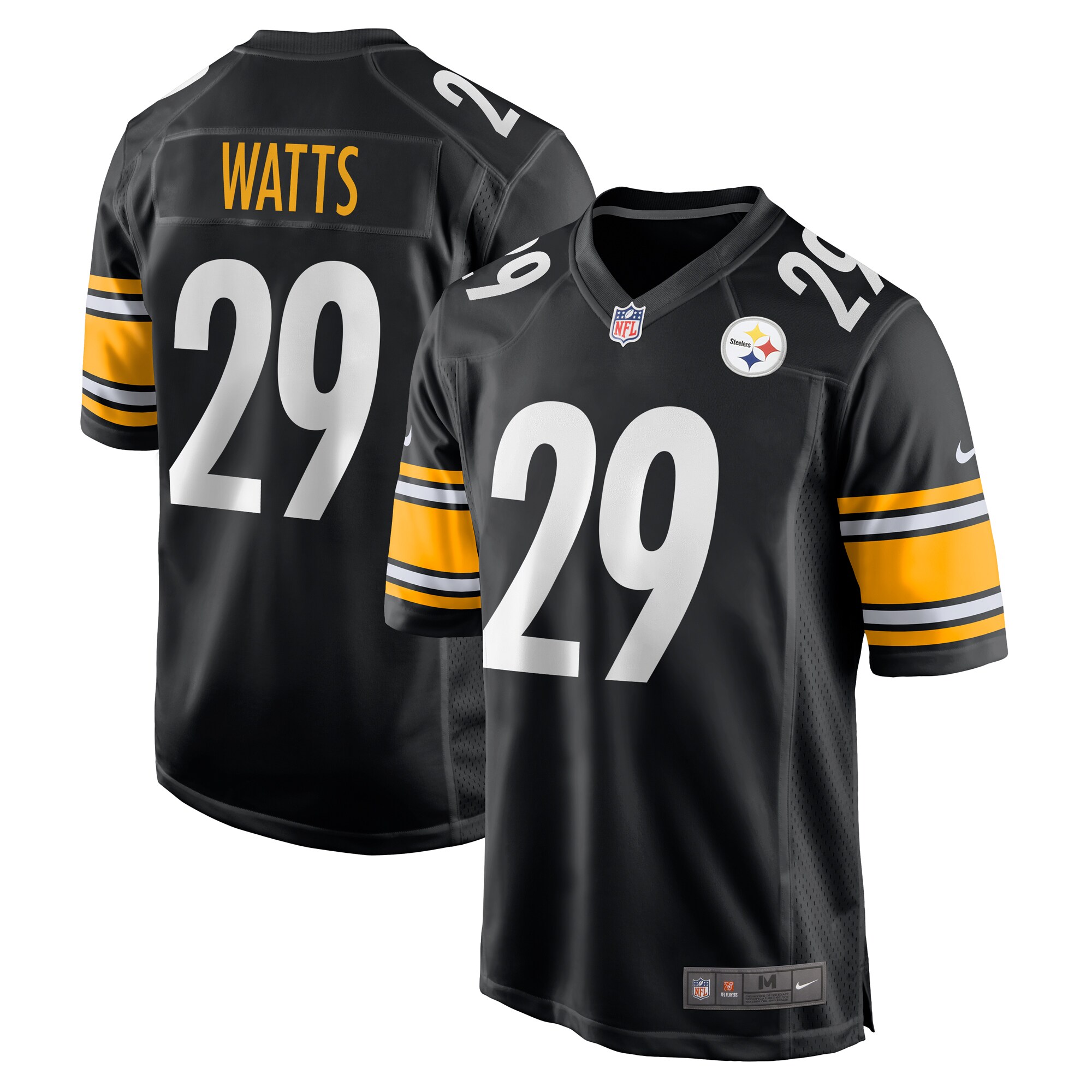 ryan watts pittsburgh steelers nike game jersey black clowdercats 4qsdb.jpg
