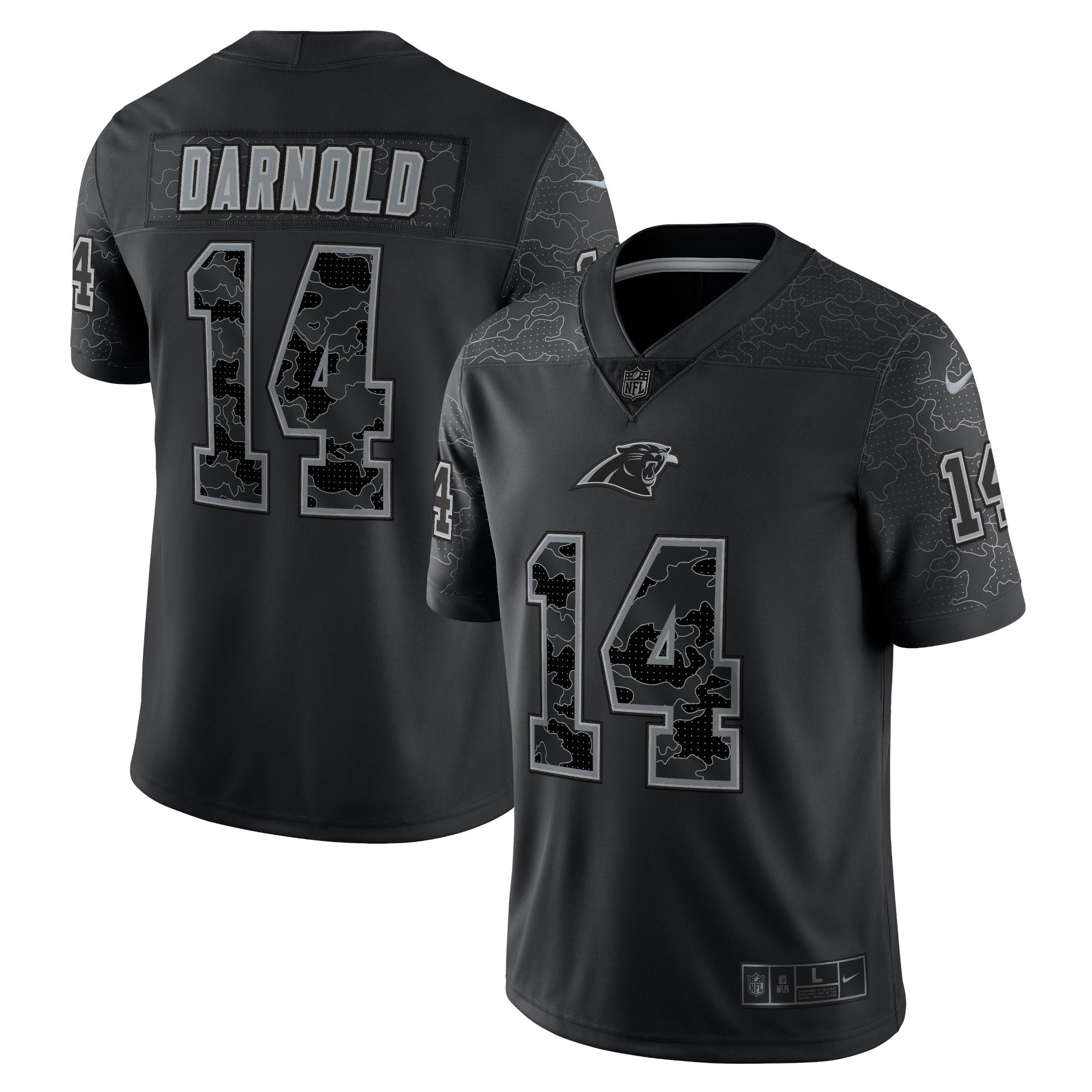 sam darnold carolina panthers nike rflctv limited jersey black clowdercats rhrct.jpg