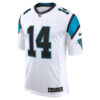 sam darnold carolina panthers nike vapor limited jersey white clowdercats uzqcr.jpg