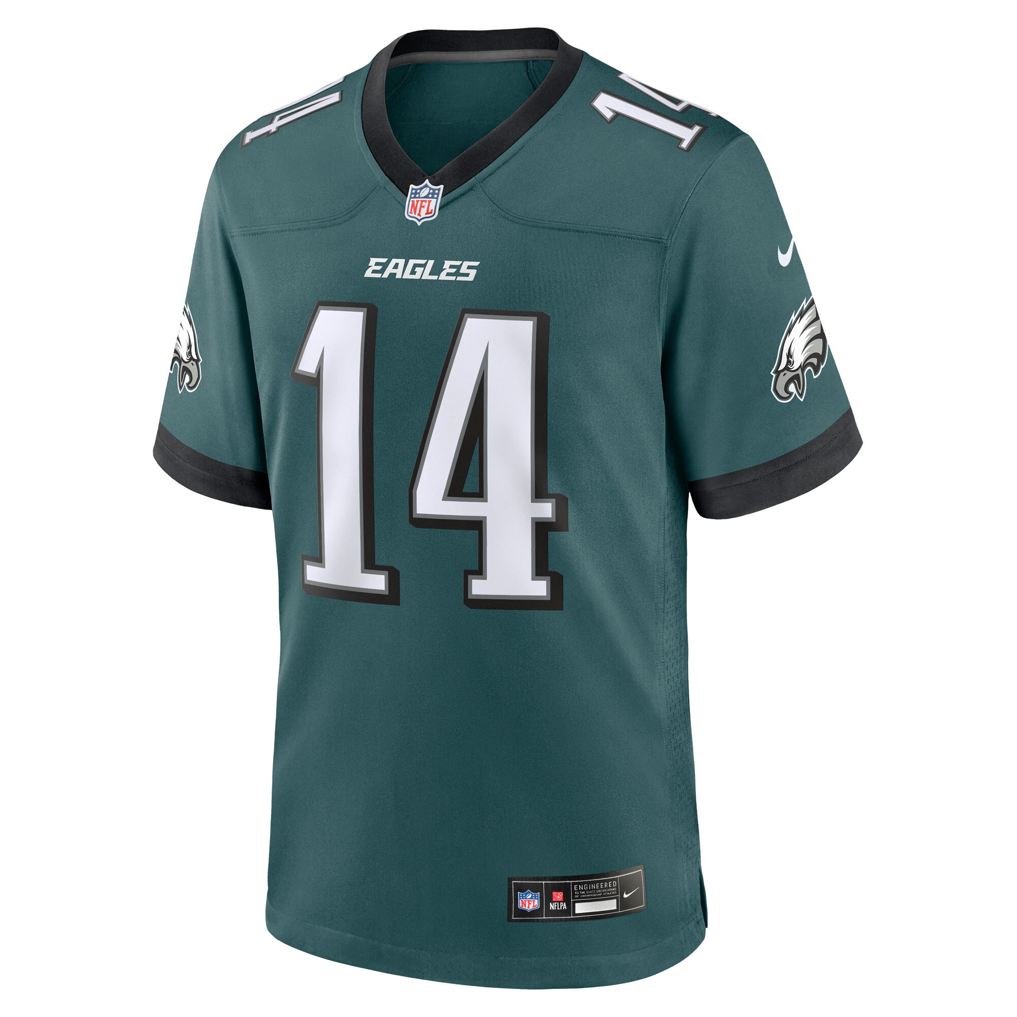 sam howell philadelphia eagles nike team game jersey midnight green clowdercats u4zle.jpg