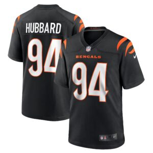 sam hubbard cincinnati bengals nike player game jersey black clowdercats qr2fk.jpg