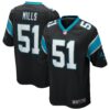 sam mills carolina panthers nike game retired player jersey black clowdercats jbgbp.jpg