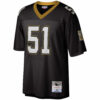 sam mills new orleans saints mitchell ness legacy replica jersey black clowdercats nxsvu.jpg