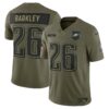 saquon barkley philadelphia eagles nike 2025 salute to service limited jersey olive clowdercats xyaob.jpg