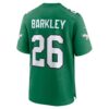 saquon barkley philadelphia eagles nike alternate game jersey kelly green clowdercats vn9t2.jpg