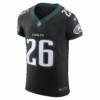 saquon barkley philadelphia eagles nike alternate vapor fuse elite jersey black clowdercats hdeiz