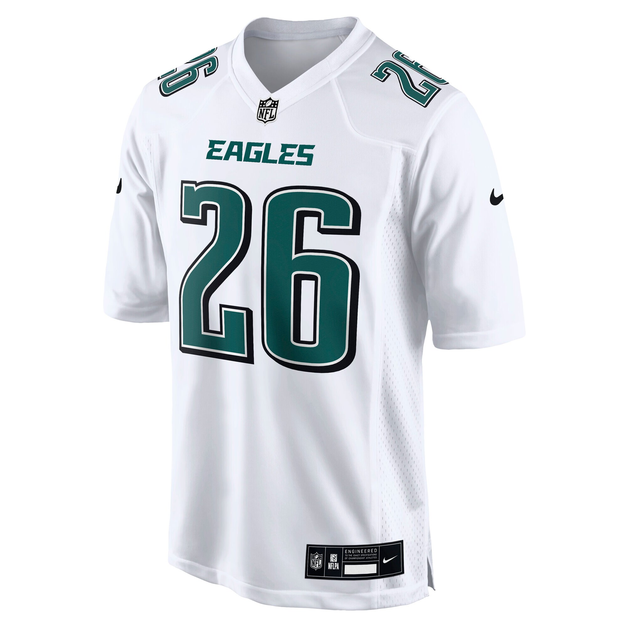 saquon barkley philadelphia eagles nike fashion game jersey tundra white clowdercats tgdso.jpg