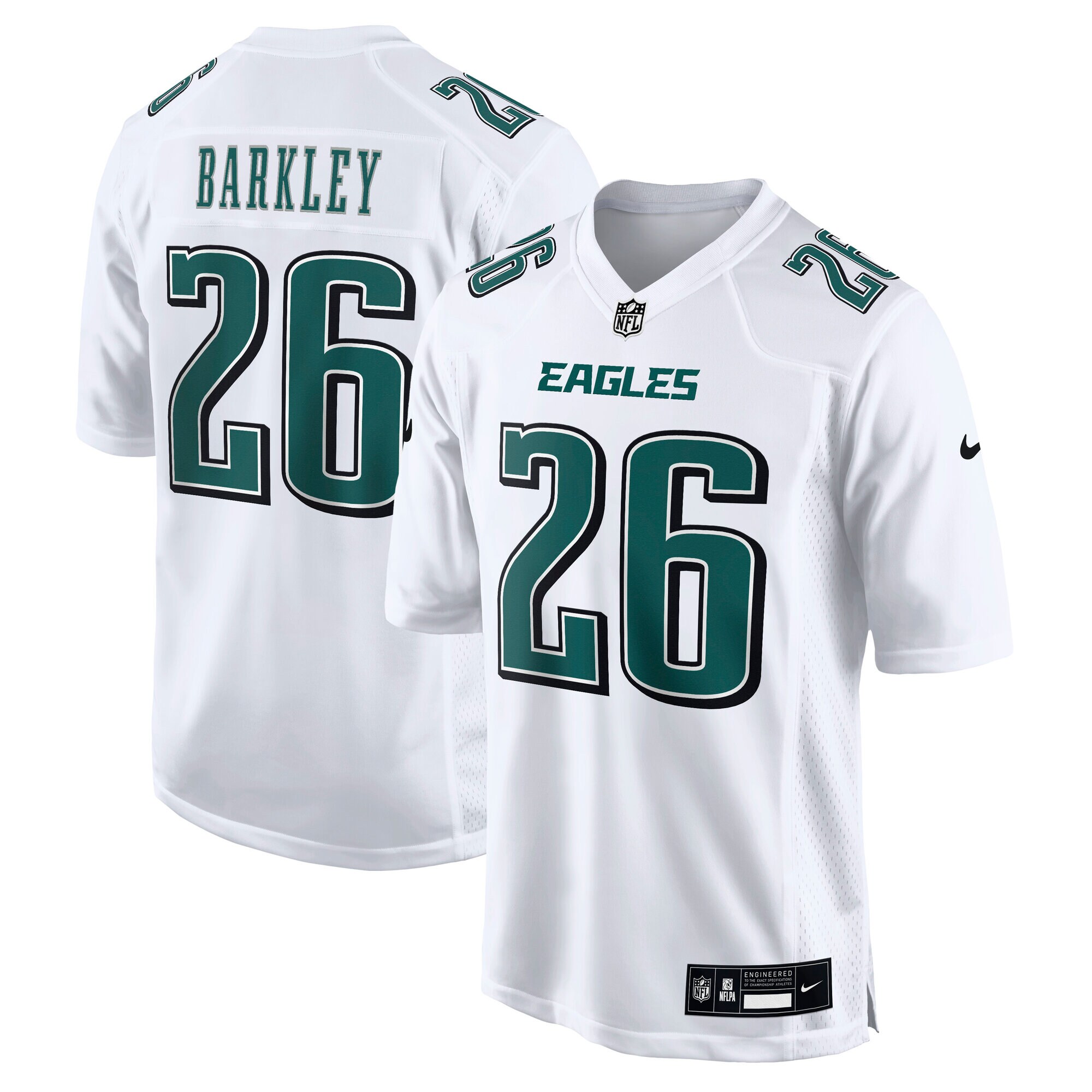 saquon barkley philadelphia eagles nike fashion game jersey tundra white clowdercats ujh4j.jpg
