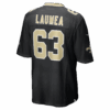 sataoa laumea new orleans saints nike team game jersey black clowdercats q4bjj