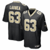 sataoa laumea new orleans saints nike team game jersey black clowdercats wqfgm