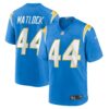 scott matlock los angeles chargers nike team game jersey powder blue clowdercats sgjru.jpg