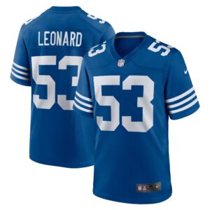 shaquille leonard indianapolis colts nike alternate game jersey royal clowdercats 6g7ir.jpg