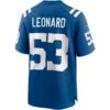 shaquille leonard indianapolis colts nike game player jersey royal clowdercats 1bida.jpg
