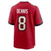 sirvocea dennis tampa bay buccaneers nike game jersey red clowdercats 9njhy.jpg