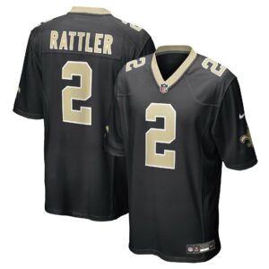 spencer rattler new orleans saints nike team game jersey black clowdercats 5zqw1.jpg
