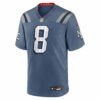 stefon diggs new england patriots nike 2025 rivalries collection game jersey storm blue clowdercats 0vl28.jpg