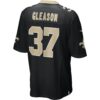 steve gleason new orleans saints nike game retired player jersey black clowdercats 4zmb2.jpg