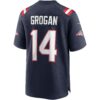 steve grogan new england patriots nike game retired player jersey navy clowdercats y7fiq.jpg
