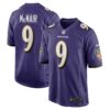 steve mcnair baltimore ravens nike game retired player jersey purple clowdercats f0hfi.jpg