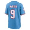 steve mcnair tennessee titans nike retired player alternate game jersey light blue clowdercats ckwkh.jpg