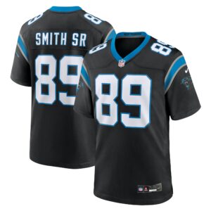 steve smith sr carolina panthers nike retired player game jersey black clowdercats qckc5.jpg