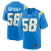 tae crowder los angeles chargers nike team game jersey powder blue clowdercats 4xwzo.jpg