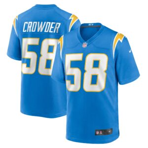 tae crowder los angeles chargers nike team game jersey powder blue clowdercats 4xwzo.jpg