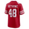 tatum bethune san francisco 49ers nike game jersey scarlet clowdercats c6ztj.jpg