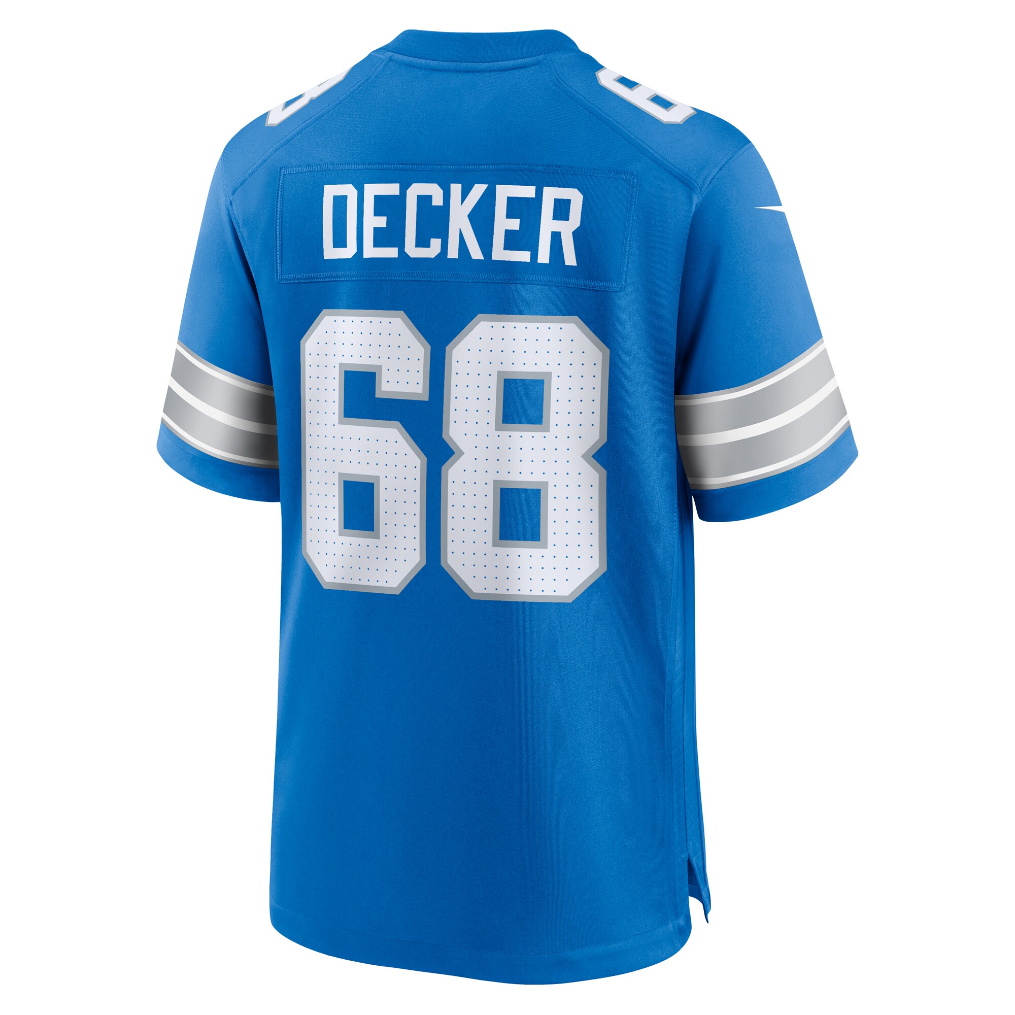 taylor decker detroit lions nike team game jersey blue clowdercats i2du9.jpg