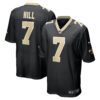 taysom hill new orleans saints nike game jersey black clowdercats tzmys.jpg