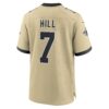 taysom hill new orleans saints nike gameday golds alternate game player jersey gold clowdercats pj7oj.jpg