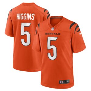 tee higgins cincinnati bengals nike alternate game jersey orange clowdercats bkrem.jpg