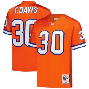 terrell davis denver broncos mitchell ness 1995 authentic throwback retired player jersey orange clowdercats zqntk.jpg