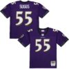 terrell suggs baltimore ravens mitchell ness 2003 legacy replica jersey purple clowdercats wmlk6.jpg