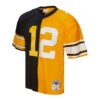 terry bradshaw pittsburgh steelers mitchell ness 1976 split legacy replica jersey blackgold clowdercats jvzjq.jpg