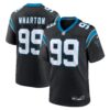 tershawn wharton carolina panthers nike team game jersey black clowdercats 9zn6c.jpg