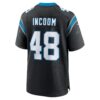 thomas incoom carolina panthers nike team game jersey black clowdercats si5wz.jpg