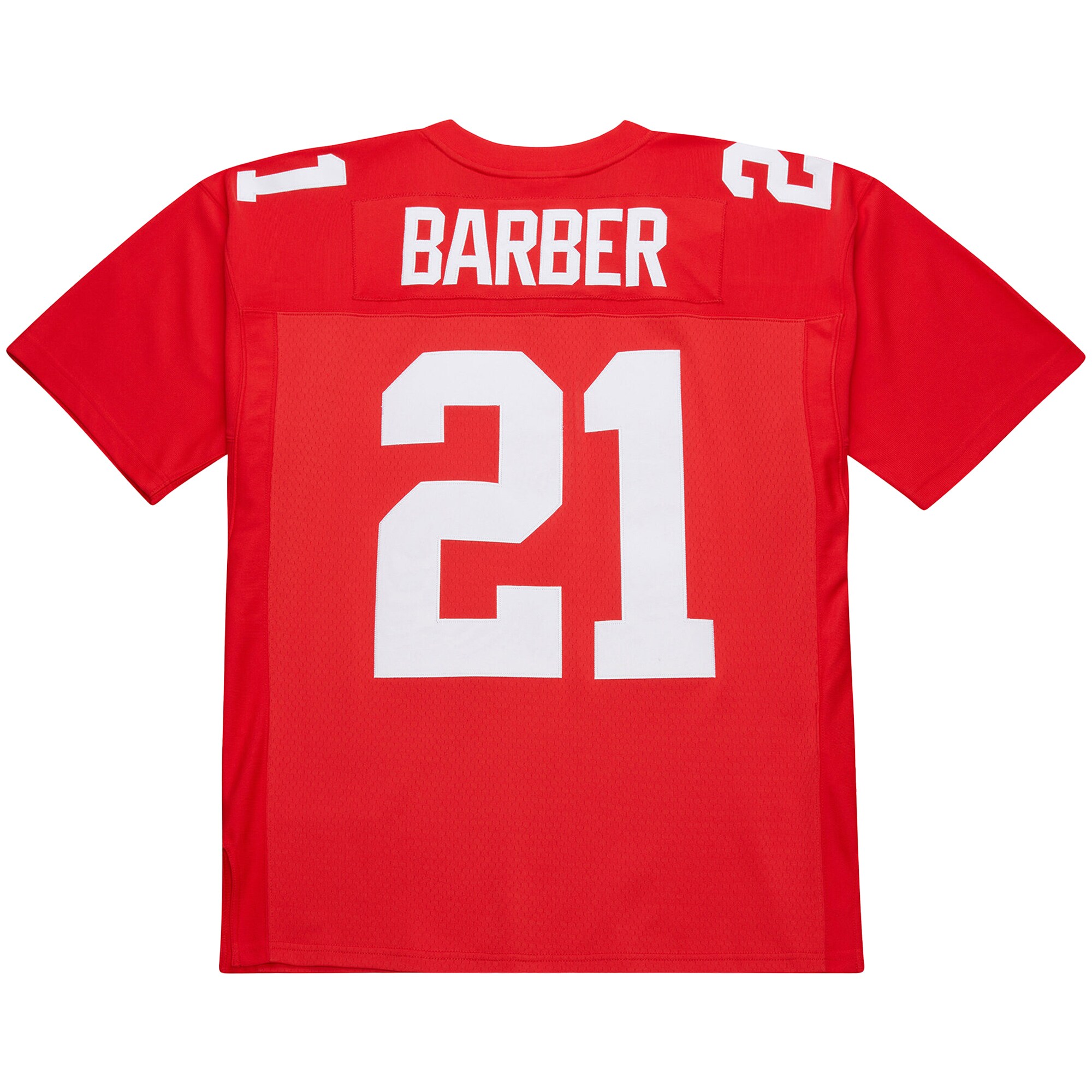 tiki barber new york giants mitchell ness 2004 legacy replica jersey red clowdercats vb4ol.jpg