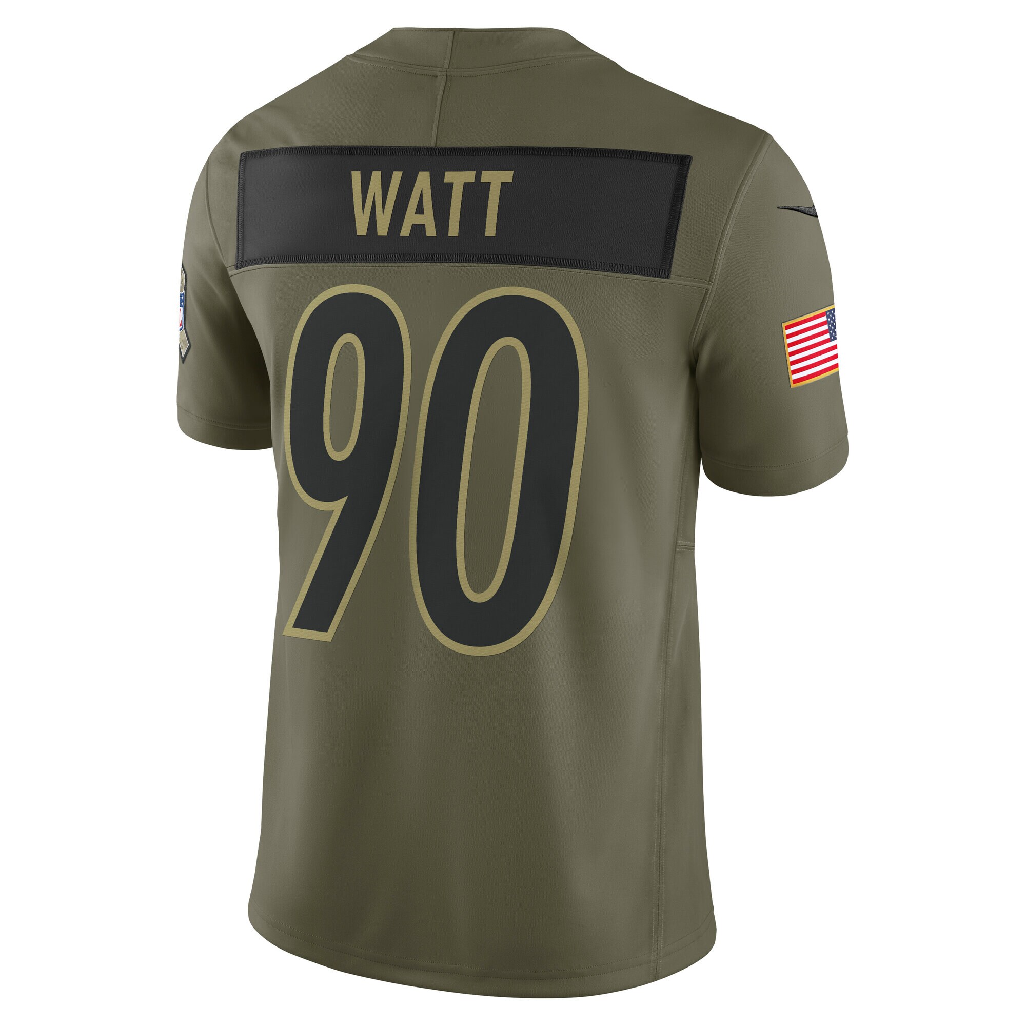tj watt pittsburgh steelers nike 2025 salute to service limited jersey olive clowdercats squ8u.jpg