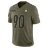 tj watt pittsburgh steelers nike 2025 salute to service limited jersey olive clowdercats tq4jl.jpg